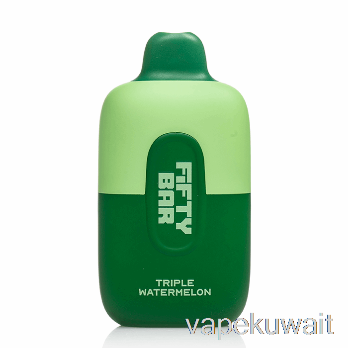 نظام جراب Vape ثلاثي البطيخ القابل للتصرف 6500 بار من خمسين بار